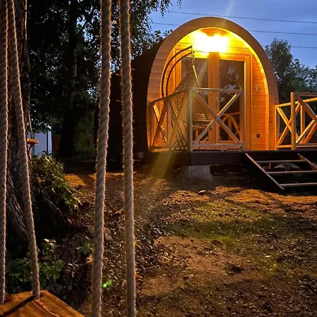 Goscin Nad Drawa Glamping Hotel Drawno Exterior photo