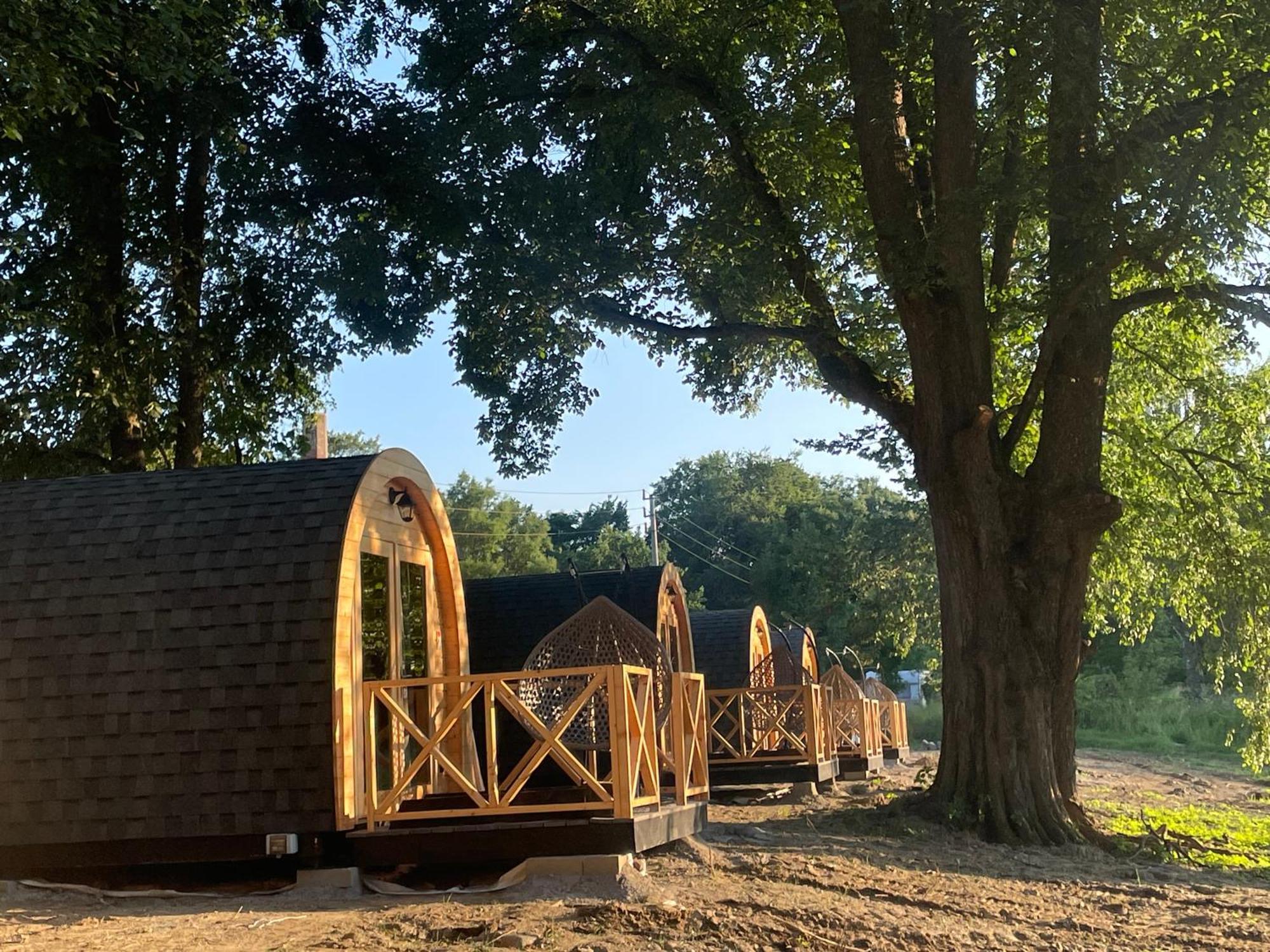 Campingplatz Goscin Nad Drawa Glamping