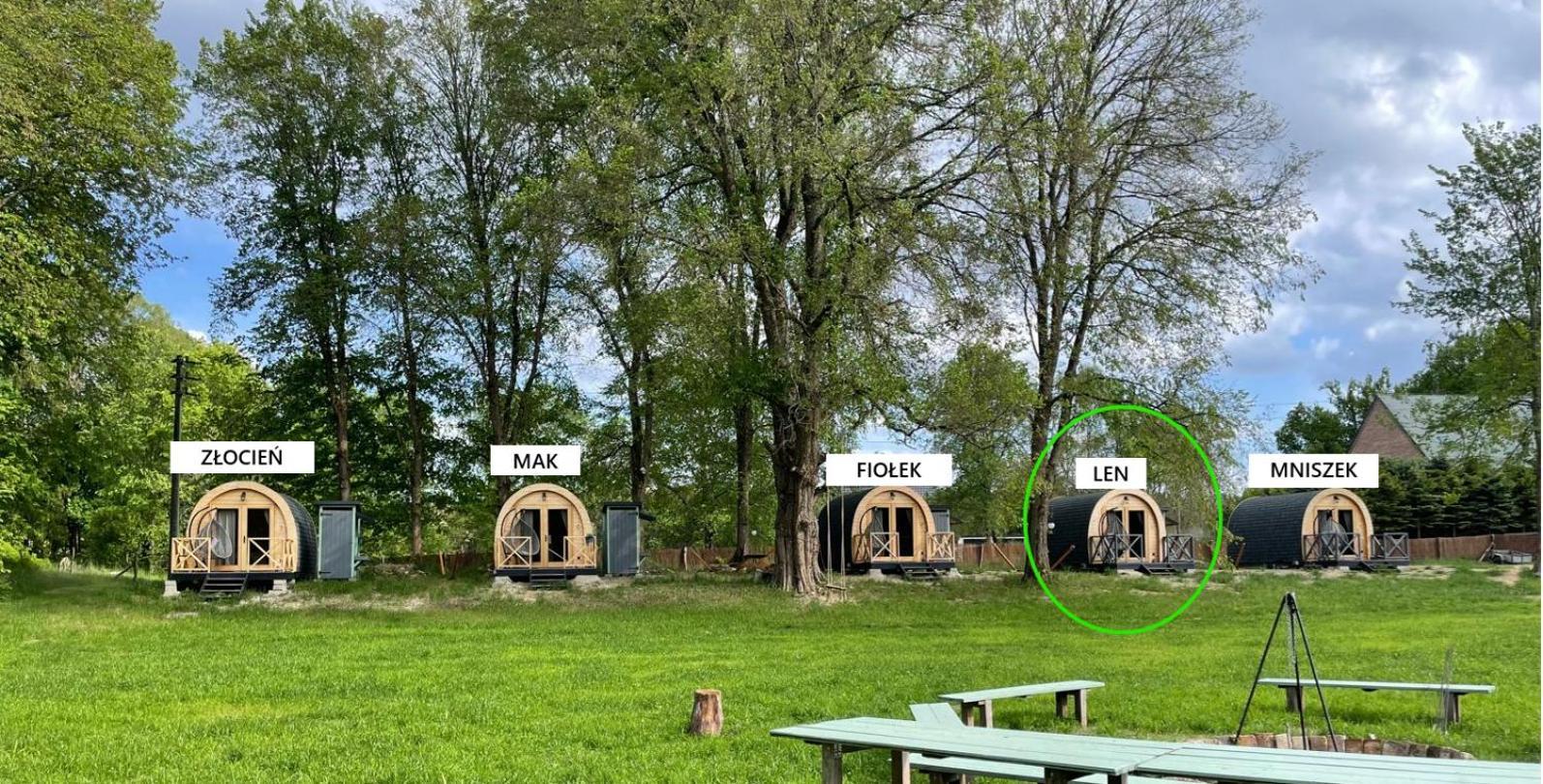 Goscin Nad Drawa Glamping Campingplatz Drawno
